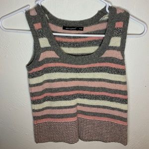 Super trendy atmosphere thick knit vest!